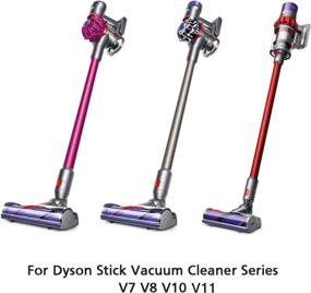 img 1 attached to 🔌 Dyson Cordless Stick Vacuum Cleaner Soft Roller Cleaner Head - iSingo Upgrade, Compatible with V7 V8 V10/SV12, V11, 966489-04