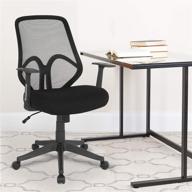 flash furniture salerno black chair furniture in home office furniture логотип