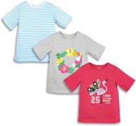 glash kids little short sleeve t shirts girls' clothing for tops, tees & blouses logo