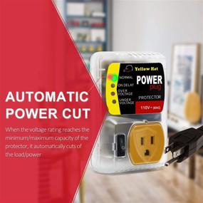 img 3 attached to 💡 Home Appliance Surge Protector & Voltage Brownout Outlet - 110V 20A, 2200 Watts