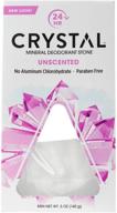 crystal deodorants crystl body,rock deod, 2 pk: natural odor protection at its finest logo