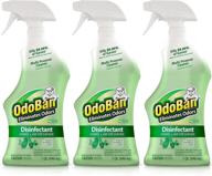 odoban 32 oz disinfectant fabric and air freshener: convenient pack of 3 rtu bottles for a clean, fresh atmosphere logo