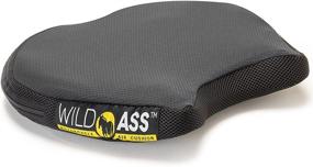 img 4 attached to 🏍️ Black Smart Air Gel Motorcycle Seat Cushion by Wild Ass