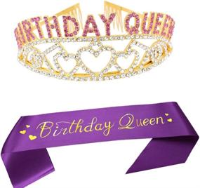 img 4 attached to 👑 Glitter Princess Birthday Party Supplies – Decorations and Favors