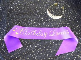 img 1 attached to 👑 Glitter Princess Birthday Party Supplies – Decorations and Favors