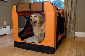 img 1 attached to 🐾 Versatile Pet Soft Crate: The Iconic Solution for Comfort and Convenience