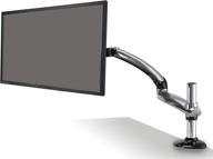 🖥️ ergotech heavy duty freedom arm: versatile articulating arm, 20-30.8 lbs. capacity, for 27-inch monitors, vesa compatible – silver logo