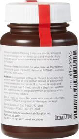 img 3 attached to 🩹 Iodoform Packing Strip 1" x 5 Yards Sterile Latex Free - McKesson Performance Plus, Model 61-59345