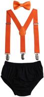 guchol birthday outfit bloomers suspenders boys' accessories for suspenders logo