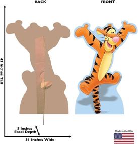 img 3 attached to 🐯 Disney's Winnie The Pooh Tigger Life Size Cardboard Cutout Standup - Advanced Graphics
