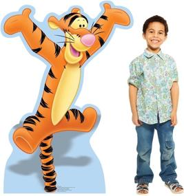 img 2 attached to 🐯 Disney's Winnie The Pooh Tigger Life Size Cardboard Cutout Standup - Advanced Graphics