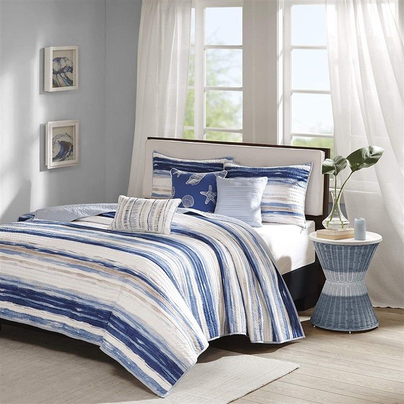 madison park quilted coverlet california 로고