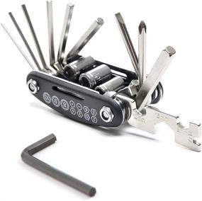 img 4 attached to 🔧 Olyeem 16 in 1 Cycling Multifunctional Repair Tool Set - Portable Bicycle and Motorcycle Kit