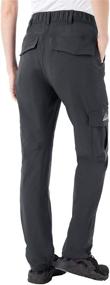 img 2 attached to 👖 Water-Resistant Quick Dry UPF 50 Hiking Pants for Women by Rdruko - Ideal for Travel, Camping, and Work with Zipper Pockets