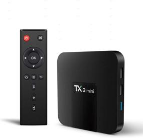 img 1 attached to 📺 Original TX3 Mini Android 8.1 TV Box: 2GB RAM, 16GB ROM, Quad Core, 4K 3D HDR, WiFi, LAN, Smart TV Box with IPTV Media Player