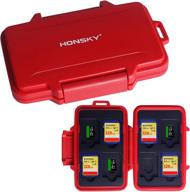 holder honsky waterproof memory cards logo
