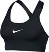 nike compression support heather anthracite sports & fitness logo