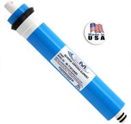 quality 50 gpd reverse osmosis membrane by applied membranes inc. - reliable ro water 🌊 filter replacement for efficient water filtration systems - universal 1.8” x 12” size - made in usa logo