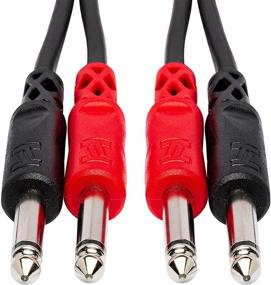 img 1 attached to 🔌 Hosa CPP-202 2 Meter Dual 1/4" TS to Dual 1/4" TS Stereo Interconnect Cable