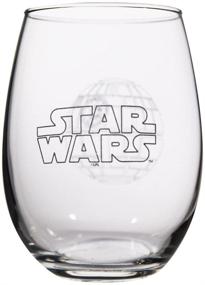 img 2 attached to 🌟✨ Ultimate Star Wars Collectible: Death Star Wine Glass Set for the Die-Hard Fans!