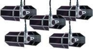 🌟 kurt adler ul 10 star wars tie fighter string lights, black логотип