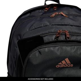 img 1 attached to 🎒 Adidas Prime Backpack: Sleek Carbon Grey Design for Style and Durability