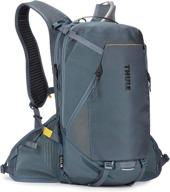 dark slate thule rail 18l backpack logo
