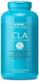 img 4 attached to 💪 GNC Total Lean CLA Softgels – Enhance Body Composition & Lean Muscle Tone | Boost Fat Metabolism & Energy Naturally | Gluten-Free | 180 Capsules
