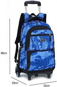 img 3 attached to 🎒 Fanci Waterproof Elementary Backpack: Stylish Camouflage Design for Kids' Backpacks