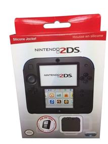 img 2 attached to 🎮 High-Quality PDP Silicone Case/Cover for Nintendo 2DS (Black) - Ultimate Protection and Stylish Design