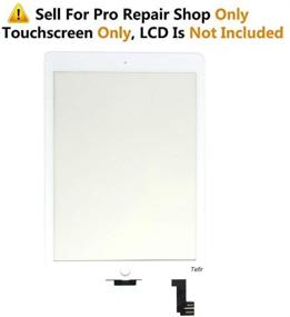 img 2 attached to 🛠️ T Phael White New Digitizer Repair Kit for iPad Air 2 9.7&#34; 2nd Gen A1566 A1567 Touch Screen Digitizer Replacement - Optimized for Pro Repair Shop (No Home Button, No LCD Included)