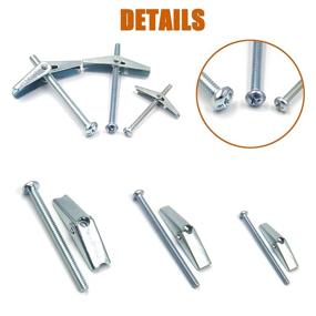 img 2 attached to 🔩 ISPINNER Plated Drywall Hanging Assortment