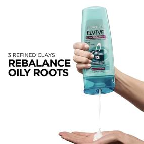 img 1 attached to 🌿 L'Oreal Paris Elvive Extraordinary Clay Rebalancing Shampoo - Get Balanced, Beautiful Hair with 12.6 fl oz Bottle!