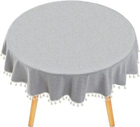 img 2 attached to Dust Resistant Laixin Tablecloth – Enhancing Tabletop Decor