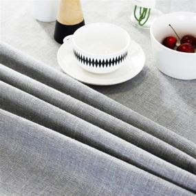 img 1 attached to Dust Resistant Laixin Tablecloth – Enhancing Tabletop Decor