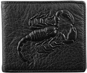 img 1 attached to Trucker Cowhide Scorpion Multi Card Horizontal