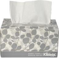 🧻 kleenex 01701 - полотенца для рук, коробка с выдвижным матерчатым комплектом, 9 х 10 1/2, 120 в коробке. логотип