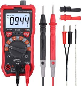 img 4 attached to 🔧 High Precision CAMWAY Digital Multimeter: True RMS, Auto Ranging, NCV, AC/DC Voltage, Current, Resistance, Temperature, Backlight LCD, Multi-Tester Probe & Crocodile Clip