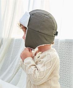 img 1 attached to 🧢 Warm and Cozy: Home Prefer Toddler Boys Winter Hat with Earflaps- Perfect for Keeping Kids Toasty in Chilly Weather!