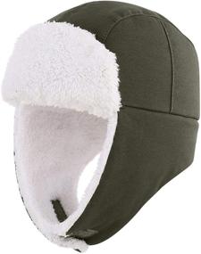 img 3 attached to 🧢 Warm and Cozy: Home Prefer Toddler Boys Winter Hat with Earflaps- Perfect for Keeping Kids Toasty in Chilly Weather!