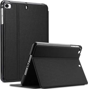 img 4 attached to ProCase Slim Stand Protective Folio Case Smart Cover for iPad Mini 5/4/3/2/1 (2019/2019) - Black