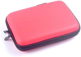 img 4 attached to 🧳 Compact Red Travel Case for Pico DLP Mini Projector - A Multifunctional Organizer for Handheld Pocket Projector and Accessories