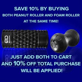 img 3 attached to 🔋 Cordless Vibrating Foam Roller for Physical Therapy and Exercise - Fitness Junction: Deep Muscle Recovery & Relief in 4 Speeds, Black