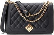 stylish crossbody shoulder lightweight designer handbags for women: chic handbags & wallets collection logo