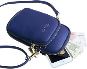 img 1 attached to TOPKULL Leather Crossbody Shoulder Removable Women's Handbags & Wallets and Crossbody Bags