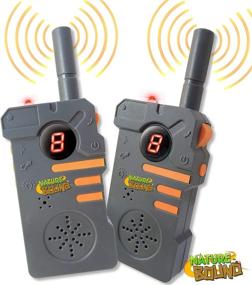 img 1 attached to 🔦 Nature Bound Walkie Talkies with Built-in Flashlight