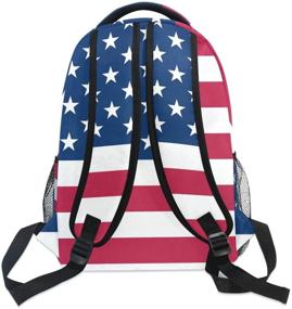 img 1 attached to Nander Backpack American Bookbags Shoulder