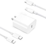 20w usb c зарядное устройство для iphone и набор из 2 кабелей usb c на lightning длиной 3 фута сертифицированный mfi для iphone 13/13 mini/13 pro/13 pro max/12/12 mini/12 pro/12 pro max логотип