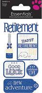 sandylion essential handmade sticker retirement logo