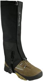 img 3 attached to 🏔️ Vinqliq High Leg Gaiters: Durable, Waterproof & Breathable for Hiking, Skiing, Snow Climbing, Hunting - Men & Women